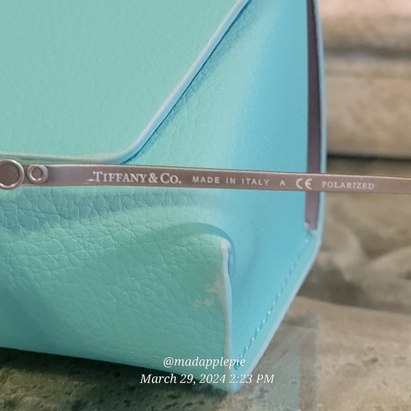 Tiffany & Co TF3052 Aviator Crystal Polorized Sunglasses Designer Luxury #60 - Picture 12 of 16